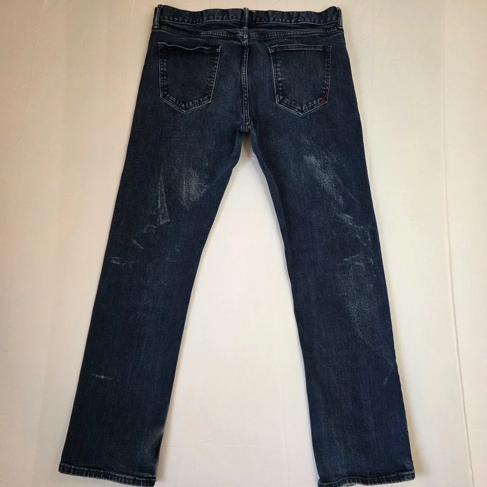 Banana Republic Vintage Straight dark wash denim jeans size 35x32